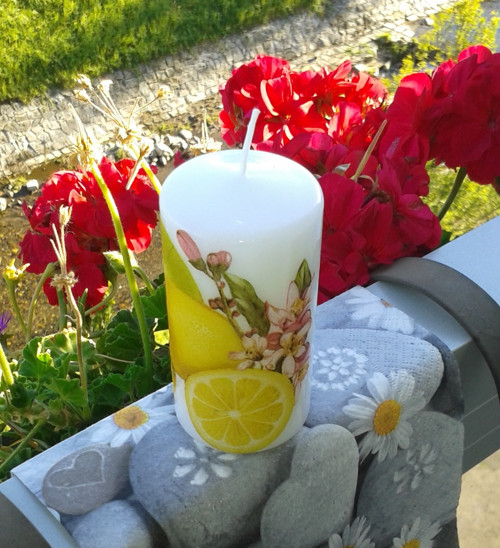 Svíčka s citrony III — foto 6