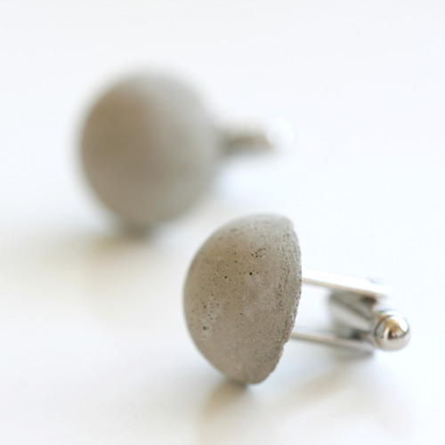 MyConcrete Cufflinks Hemisphere — foto 3