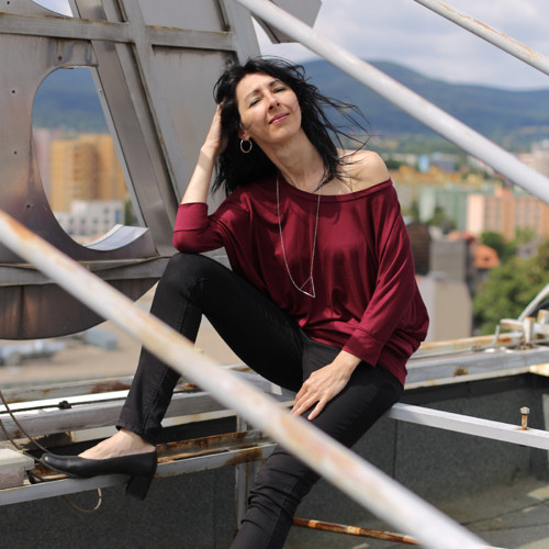 Tričko CIRCLE Bordó — foto 2