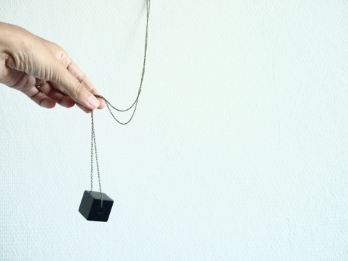 Řetízek černá kostka — foto 2