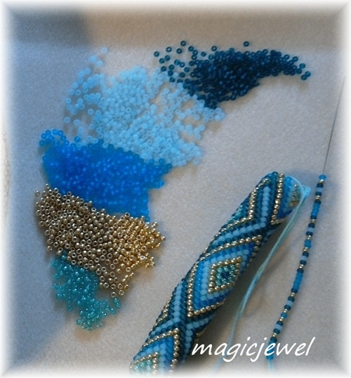 Geometric gold - » bead crochet — foto 5