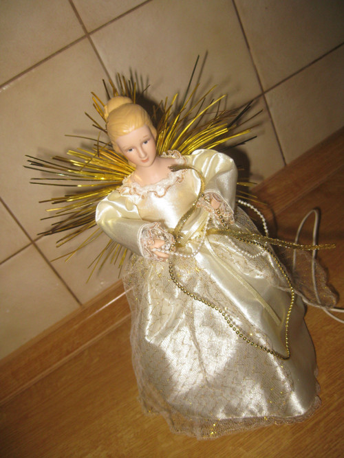 Anděl páně - svítící figurka — foto 2