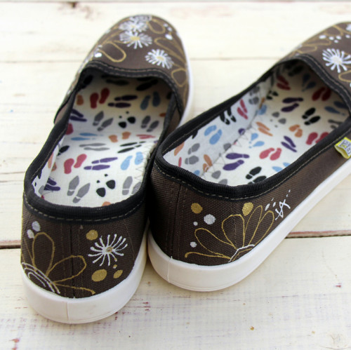 Malované botky elegantní - šedá- vel.35-40 — foto 4