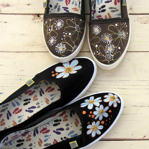 Malované botky elegantní - šedá- vel.35-40 — foto 6