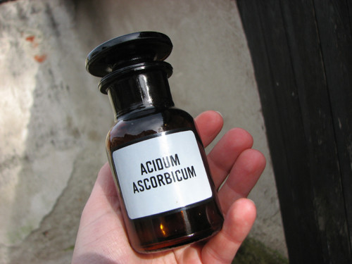 Acidum Ascorbicum...lékárenská lahev — foto 2