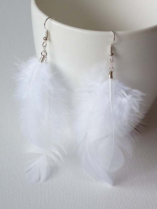 Feathers from angel's wings - bílá peříčka — foto 2