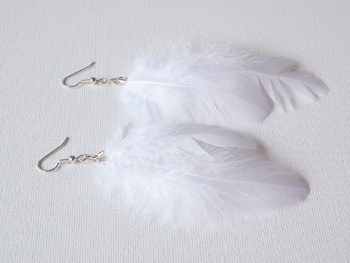 Feathers from angel's wings - bílá peříčka — foto 3