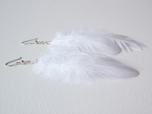 Feathers from angel's wings - bílá peříčka — foto 4