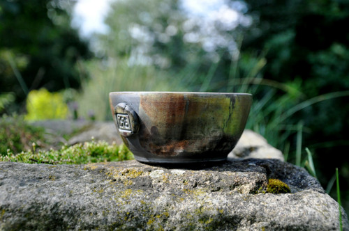 RAKU miska: S křovím na dně — foto 3