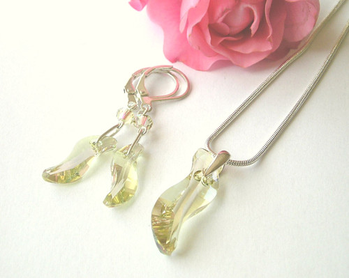 Swarovski sada Wave Luminous Green — foto 4