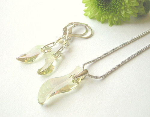 Swarovski sada Wave Luminous Green — foto 5