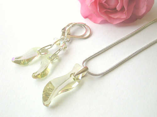 Swarovski sada Wave Luminous Green — foto 6