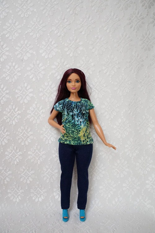 Komplet pro Barbie 2016 - curvy - baculku — foto 2