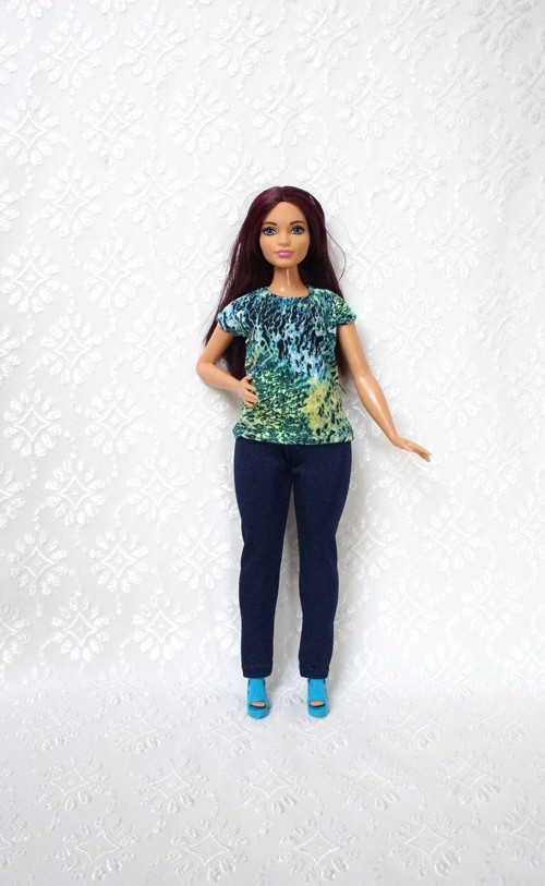 Komplet pro Barbie 2016 - curvy - baculku — foto 3