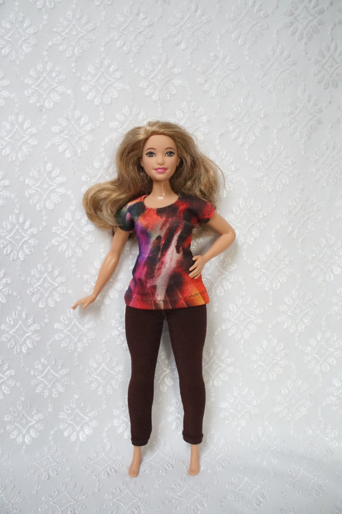 Komplet pro Barbie 2016 - curvy - baculku — foto 2
