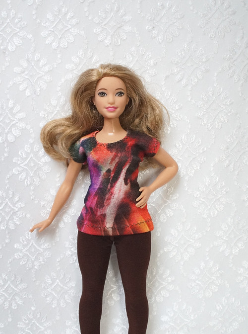 Komplet pro Barbie 2016 - curvy - baculku — foto 3