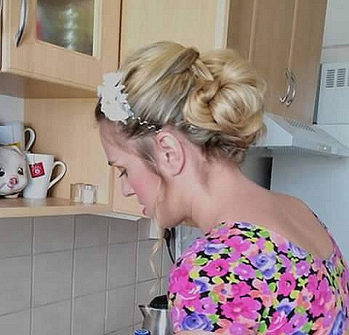 Svatební sada šperků bílo-zlatá — foto 3