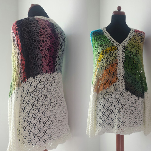 Duhový oversize Výprodej — foto 3