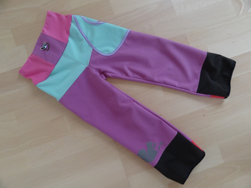 Softshell kalhoty veverka - vel. 104 až 116 — foto 3