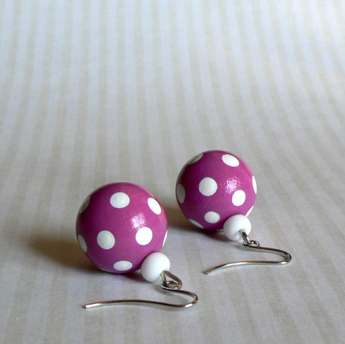 Fuchsie - náušnice — foto 3