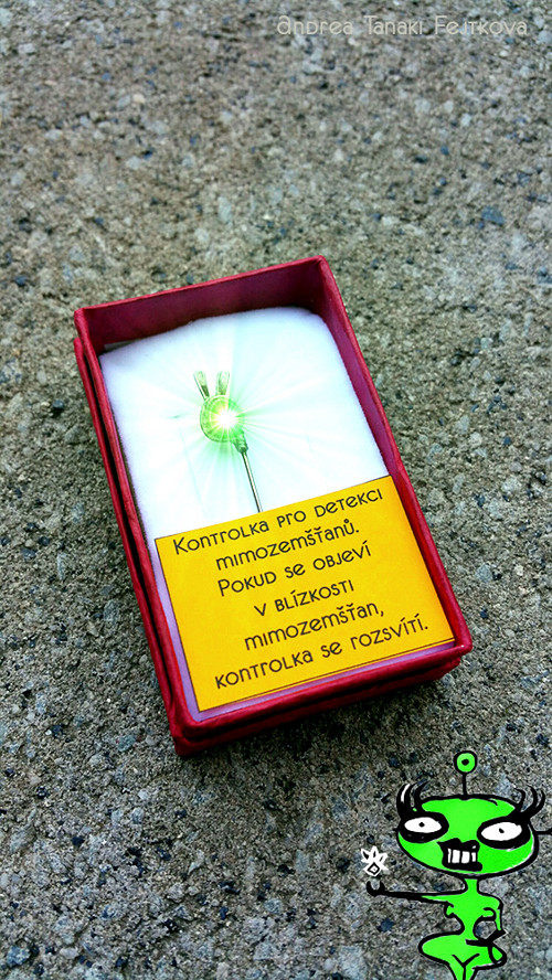 Kontrolka pro detekci mimozemšťanů — foto 3
