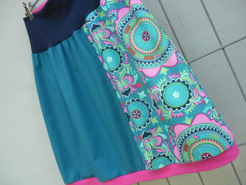 Mantra in Teal podruhé ... suknička M — foto 2