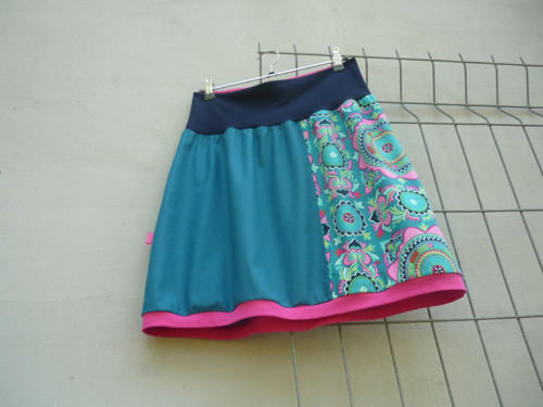 Mantra in Teal podruhé ... suknička M — foto 3