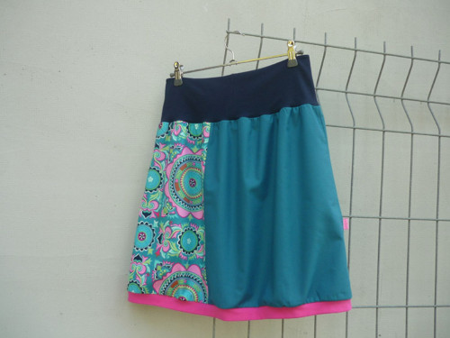 Mantra in Teal podruhé ... suknička M — foto 4