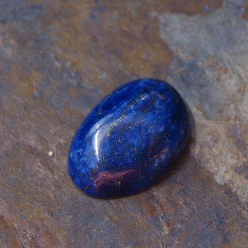 Lapis lazuli, kabošon č.1860 — foto 4