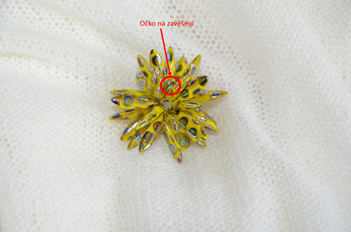 Žlutý ježek - chirurgická ocel — foto 3