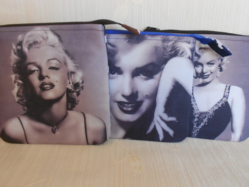 Taštička - Marilyn + puntík na hnědé — foto 5