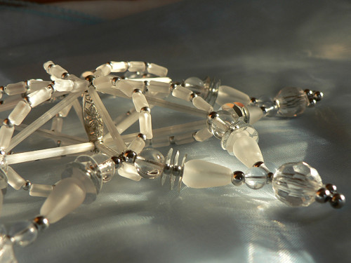 3D Korálková hvězda "Ledový větrník" — foto 4