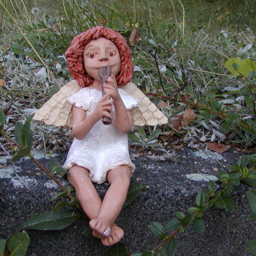 Andílek s flétničkou-16cm — foto 2