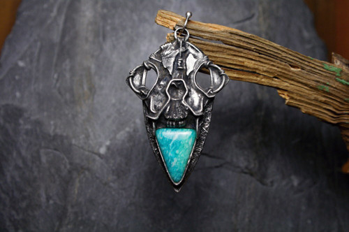 Postapokalyptický amulet - Amazonit Tanzánie — foto 3