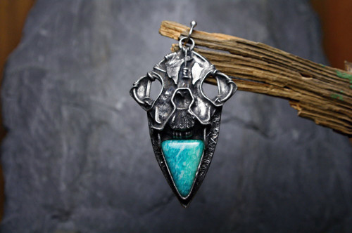 Postapokalyptický amulet - Amazonit Tanzánie — foto 4