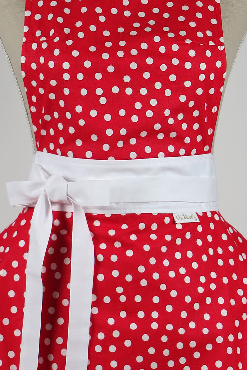 Šatová Kuchynska Zástěra Retro Chic Dots — foto 2