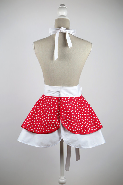 Šatová Kuchynska Zástěra Retro Chic Dots — foto 3