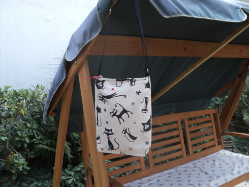 Režná kočičí crossbody — foto 4