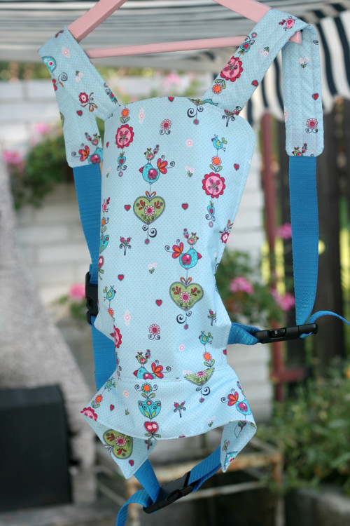 NOSÍTKO PRO PANENKY - Modré ptáčkové (6) — foto 2