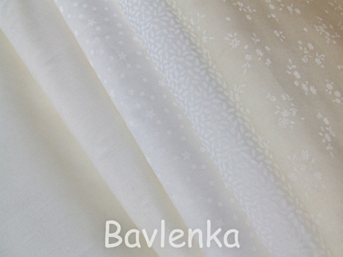 Bavlna - UNI smetanová — foto 2