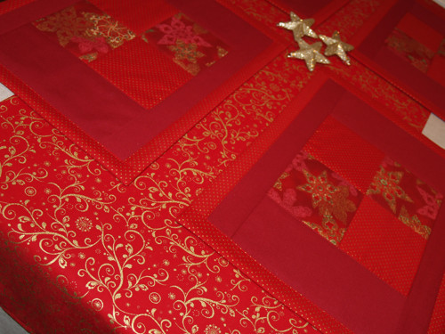 Sada prostírání - Red flourish — foto 3