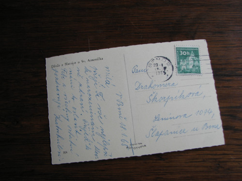 Děvče z blatnice...pohlednice — foto 2