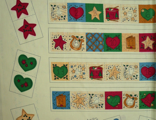 Vánoční panel - adventní kalendář — foto 2