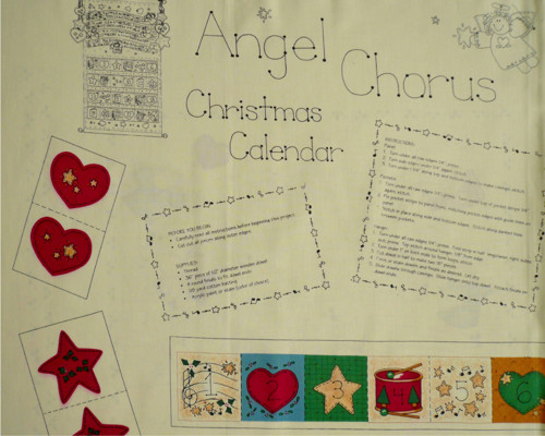 Vánoční panel - adventní kalendář — foto 4