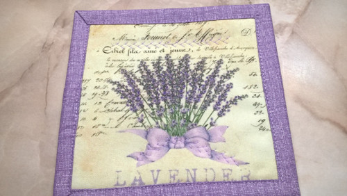 Podkafíčka Lavender sada 4ks - 1. — foto 2