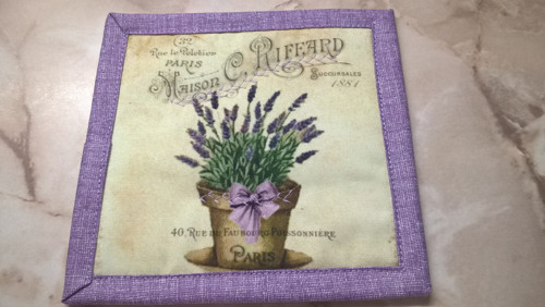 Podkafíčka Lavender sada 4ks - 1. — foto 5