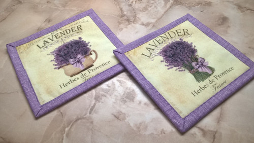 Podkafíčka Lavender sada 2ks - 2. — foto 5