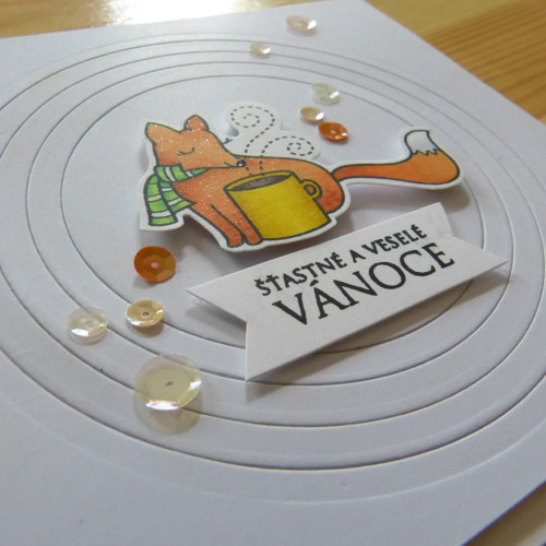Vánoční přání - liška — foto 3