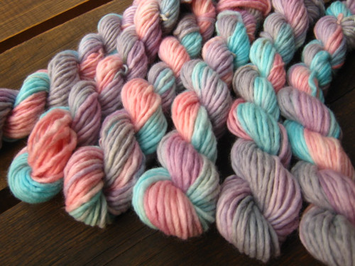 100% vlna (9mm - 50g) "Sweet bubble" — foto 3