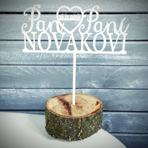 Dortový zápich - Pan&Paní ... s datem — foto 3
